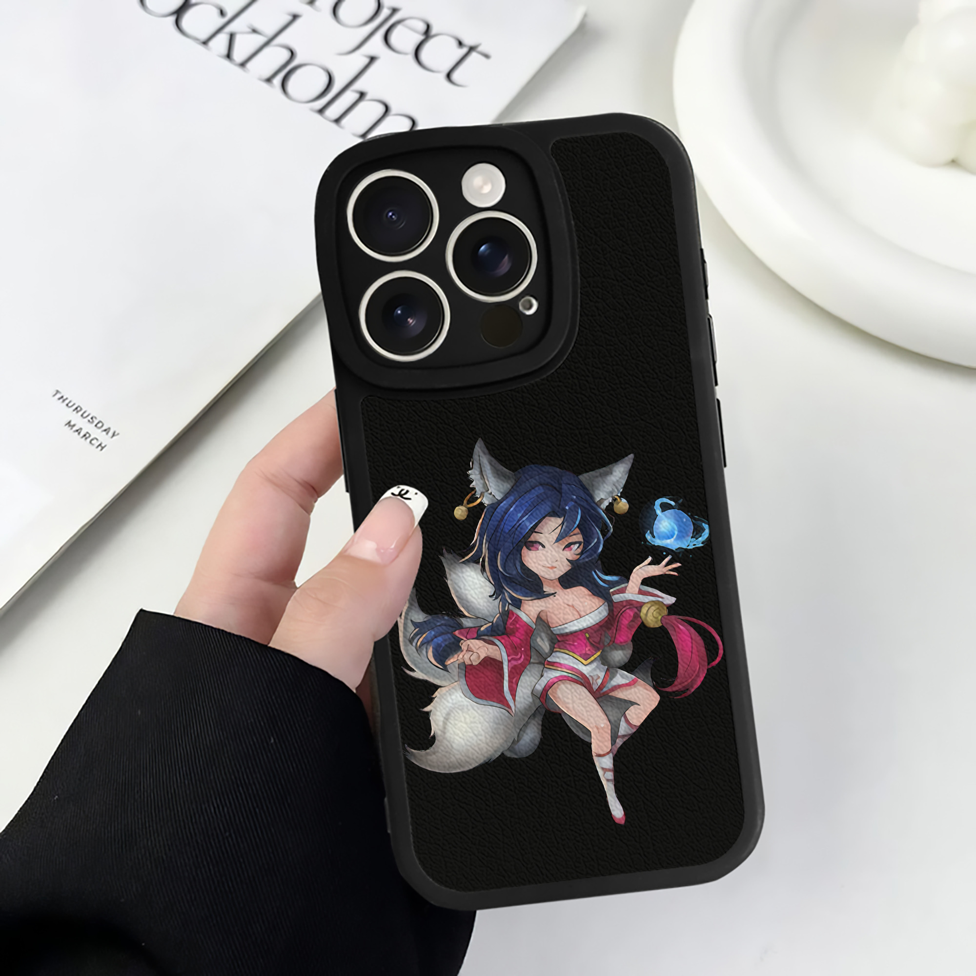 リーグ・オブ・レジェンド League of Legends LOL 【iPhone 16シリーズ対応】シリコンスマホケース（レザー調） 材質：シリコン
